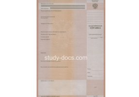 Академическая справка в Королёве